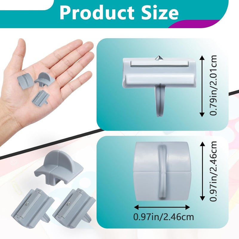 Joworthy 3 Pcs 157400-1001 Paper Trimmers Blades Replacement for Fiskars Blades, Compatible with 12" Portable Paper Cutter Style I Blade 1968701005, Grey - Image 3